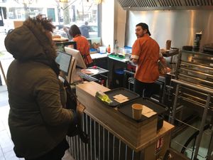 Inside. Bar to order  at Theory (ex-BurgerTheory) in Paris