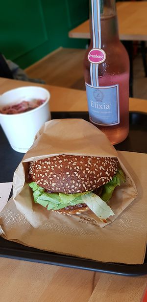 The big babe burger at Theory (ex-BurgerTheory) in Paris