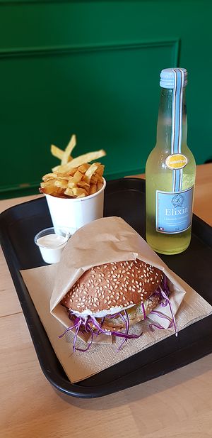 The King Kong burger at Theory (ex-BurgerTheory) in Paris