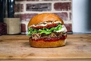 Burger vegan at Theory (ex-BurgerTheory) in Paris