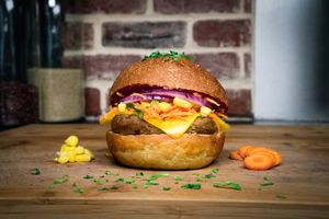 Burger veggie at Theory (ex-BurgerTheory) in Paris