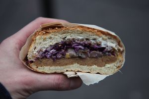 Burger vegan at Theory (ex-BurgerTheory) in Paris