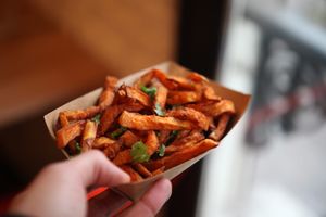 Burger vegan at Theory (ex-BurgerTheory) in Paris