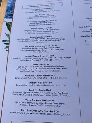 Burrito was delicious at Café Du Parc in Killarney