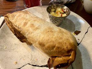 Vegan breakfast burrito  at Café Du Parc in Killarney