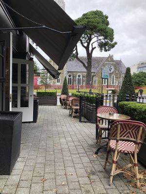 Patio at Café Du Parc in Killarney