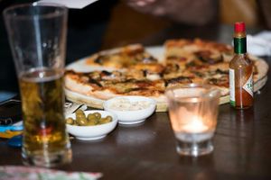 Pizza at Auni in Metula