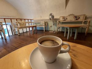 . at La Petite Française in Arequipa