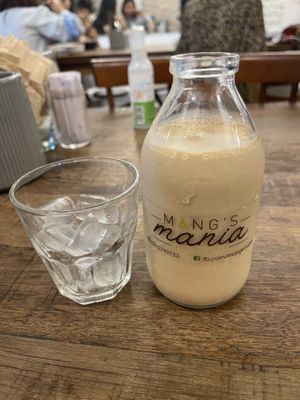 Off white coffee   at Mang's Mania in Ho Chi Minh City