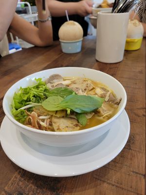 Spicy Noodles 🍜 😋  #Veganuary at Mang's Mania in Ho Chi Minh City