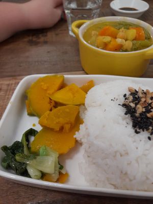 Curry rice at Mang's Mania in Ho Chi Minh City