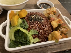 Tofu in tomato sauce   at Mang's Mania in Ho Chi Minh City