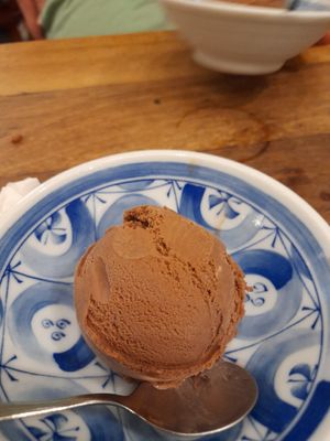 Vegan chocolate icecream at Mang's Mania in Ho Chi Minh City