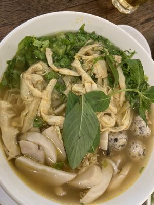 Bun Mang mon mon  at Mang's Mania in Ho Chi Minh City