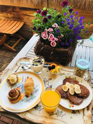 Breakfast🥰 at Villa La Vida in Egmond Aan Zee