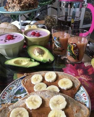 Breakfast at Villa La Vida in Egmond Aan Zee