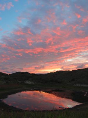 Sunset.
 at Villa La Vida in Egmond Aan Zee