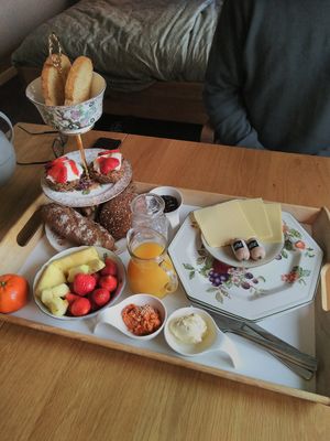Breakfast at Villa La Vida in Egmond Aan Zee