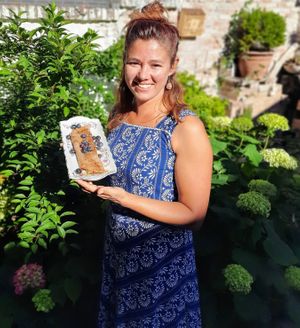 Blueberrypancakes  at Villa La Vida in Egmond Aan Zee