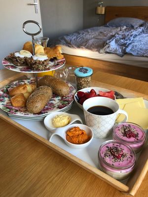 Breakfast at Villa La Vida in Egmond Aan Zee