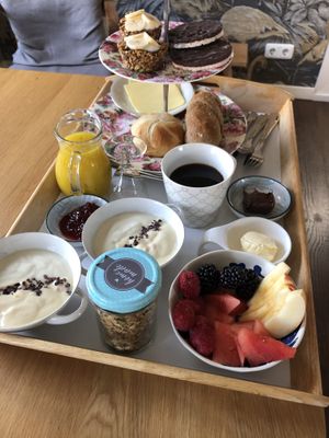 Breakfast at Villa La Vida in Egmond Aan Zee