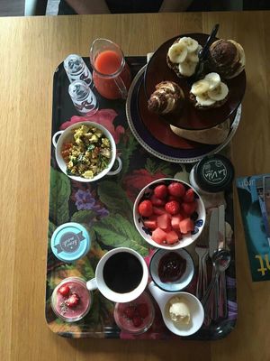 Breakfast at Villa La Vida in Egmond Aan Zee