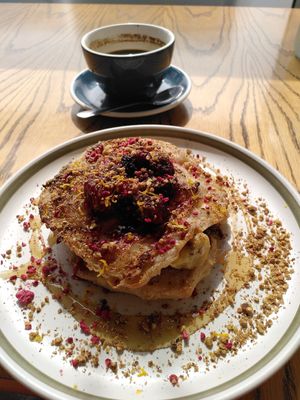 French toast at Moment in Christchurch