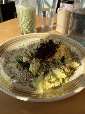 Tofu Scramble   at Moment in Christchurch