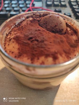 Tiramisú, el mejor del mundo. at La Teca Burger in Sabadell