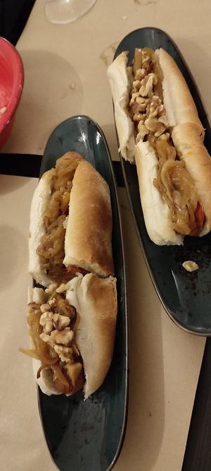 Frankfurts at La Teca Burger in Sabadell