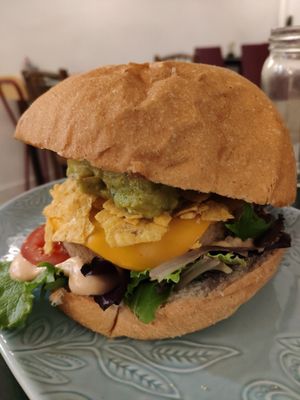 Mexican burger at La Teca Burger in Sabadell