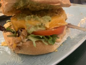 Hambruguesa at La Teca Burger in Sabadell