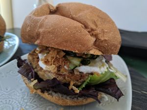 La Teca burger at La Teca Burger in Sabadell