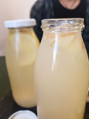 Lemonade at La Teca Burger in Sabadell