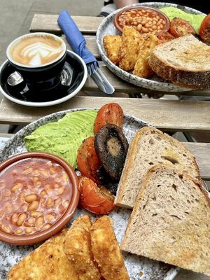   at Half Cup in London