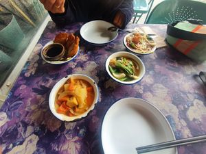 Four different appetizers 🥘 at li.ke in Berlin