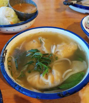 Dumpling soup. at li.ke in Berlin