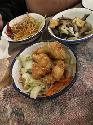 Small dishes- each for €5.-  at li.ke in Berlin