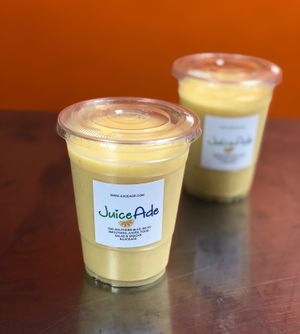We Heart Smoothies at Juiceade!!  Visit www.juiceade.com for the full menu!  at Juiceade in Bronx