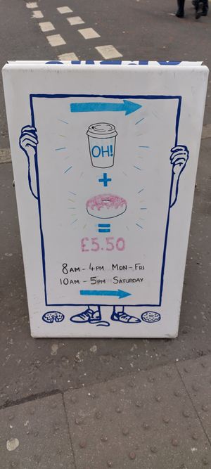 Deal at Oh Donuts & Coffee in Belfast