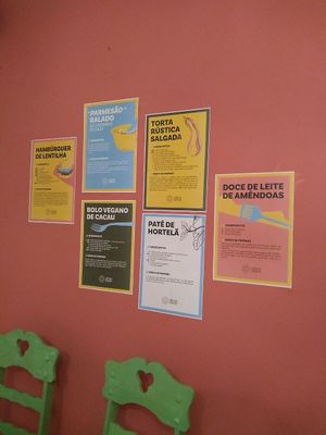 Some recipes at Cafe com Proposito in Londrina