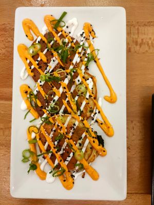 Okonomiyaki at Roots & Rolls in Barcelona