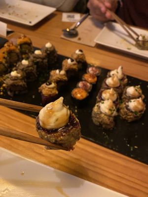 Say cheese  at Roots & Rolls in Barcelona