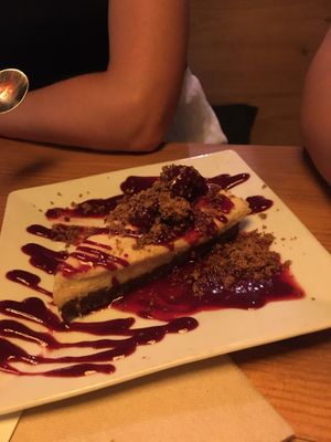 Cheesecake  at Roots & Rolls in Barcelona