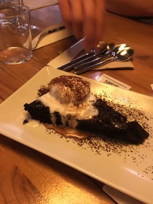 Brownie  at Roots & Rolls in Barcelona