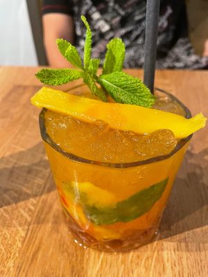 Mango Mojito at Roots & Rolls in Barcelona