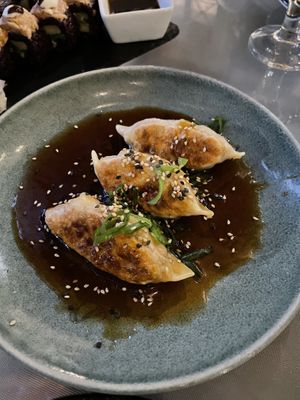 Gyoza   at Roots & Rolls in Barcelona