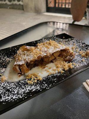 Apple strudel   at Roots & Rolls in Barcelona
