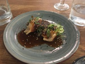 Dumplings   at Roots & Rolls in Barcelona