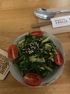 Ensalada 🥗  at Roots & Rolls in Barcelona